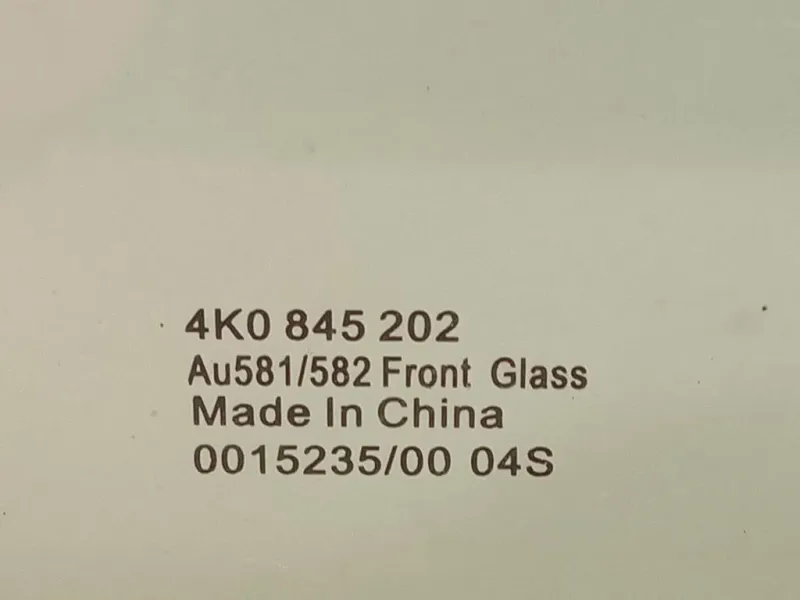 Cristallo Scendente Porta ANT DX 4K0 845 202 Audi A6 4a5c8 Avant 2018