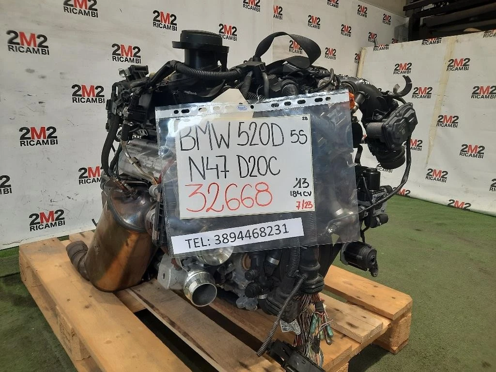 Motore Semicompleto N47D20C 184CV 135KW Bmw Serie 5 F10 Berlina 2012