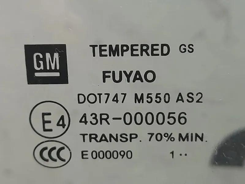 Cristallo Scendente Porta ANT DX 43R000056 Opel Insignia A 2009