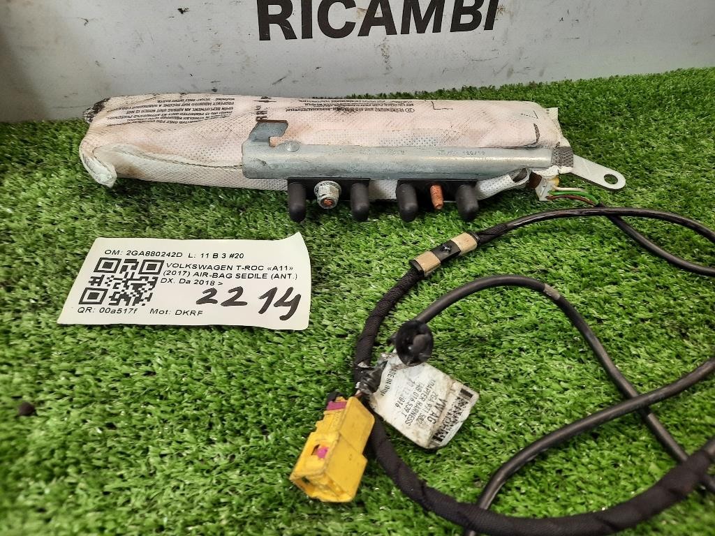 Air-bag Sedile ANT DX 2GA880242D Volkswagen T-roc 2017