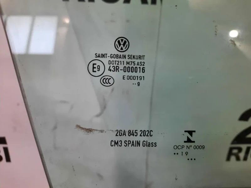 Cristallo Scendente Porta ANT DX 2GA845202C Volkswagen T-roc 2017