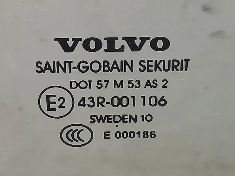 Cristallo Scendente Porta ANT DX E000186 Volvo S40 II 2004