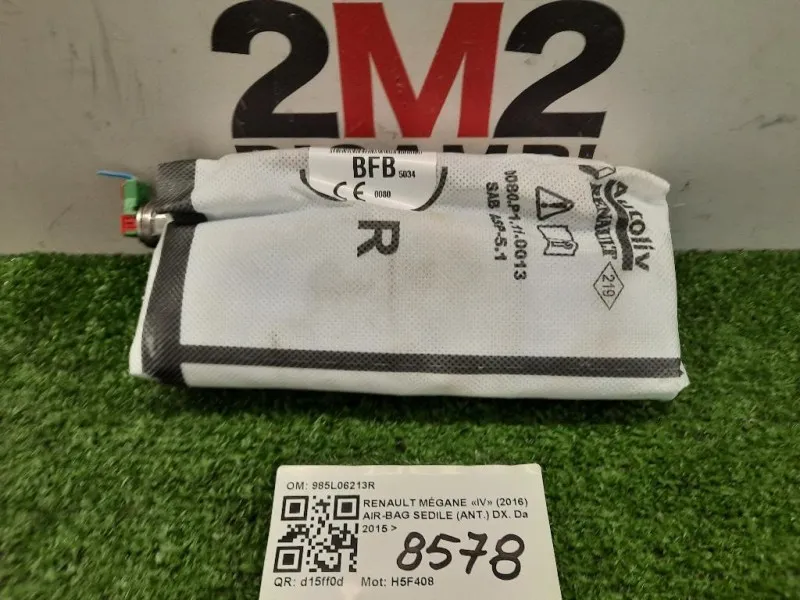 Air-bag Sedile ANT DX 985L06213R Renault Mégane IV 2016