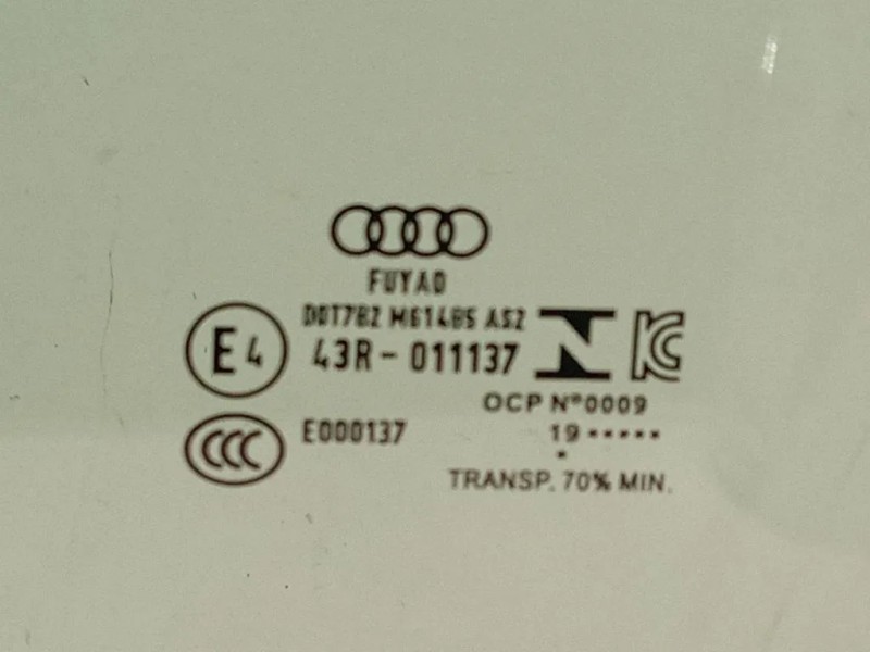 Cristallo Scendente Porta ANT SX 4K0 845 201 Audi A6 4a5c8 Avant 2018