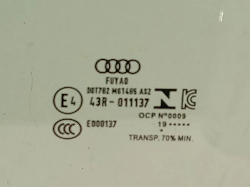 Cristallo Scendente Porta ANT SX 4K0 845 201 Audi A6 4a5c8 Avant 2018