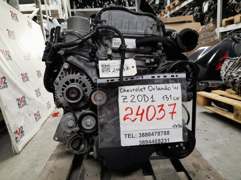 Motore Semicompleto Z20D1 131 CV 96 KW Chevrolet Orlando 2011