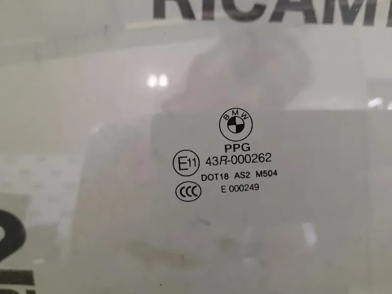 Cristallo Scendente Porta ANT SX 51337016641 Bmw Z4 E85 Cabrio 2003