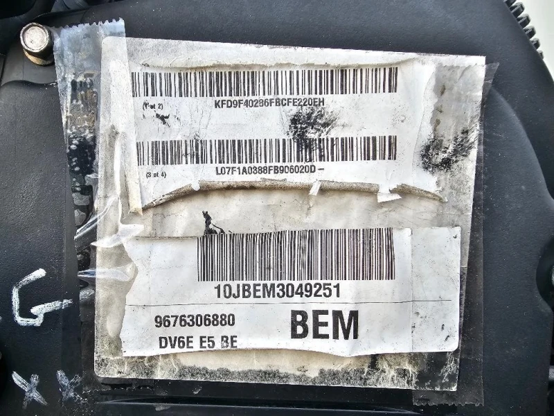 Motore Semicompleto 9HN DV6ETED 75 CV 55 KW Citroen Berlingo III 2008