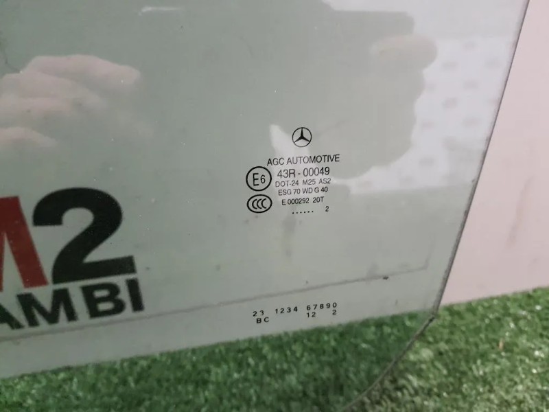 Cristallo Scendente Porta ANT SX A2467250500 Mercedes Classe B W246 2012