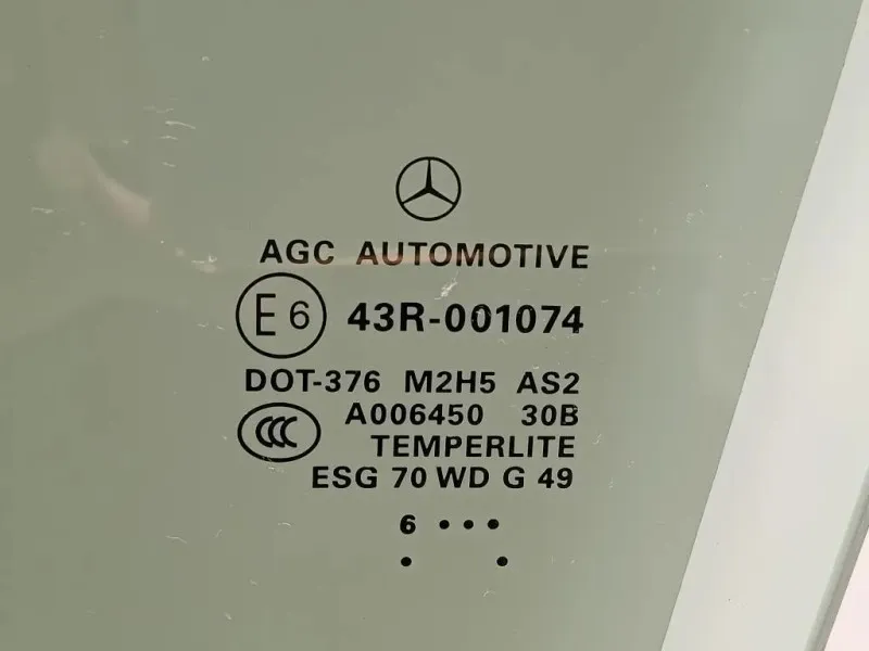 Cristallo Scendente Porta ANT SX A006450 Mercedes Classe GLE W166 2015