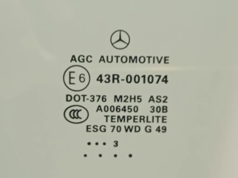 Cristallo Scendente Porta ANT SX A006450 Mercedes Classe ML W166 2012