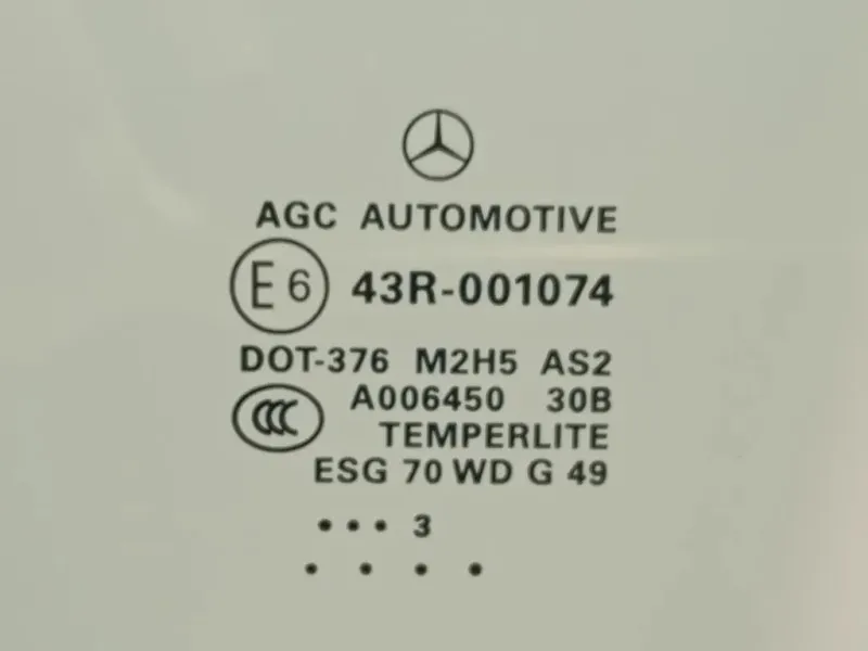 Cristallo Scendente Porta ANT SX A006450 Mercedes Classe ML W166 2012