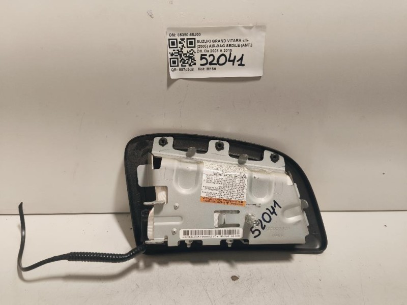 Air-bag Sedile ANT DX 85350-65J00 Suzuki Grand Vitara II 2005