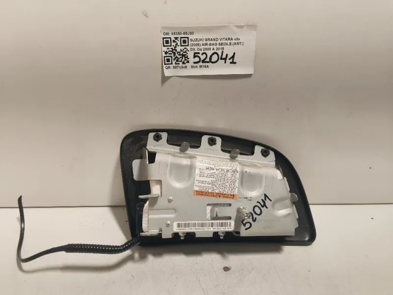 Air-bag Sedile ANT DX 85350-65J00 Suzuki Grand Vitara II 2005