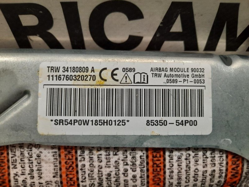 Air-bag Sedile ANT DX 8535054P00 Suzuki Vitara II 2015