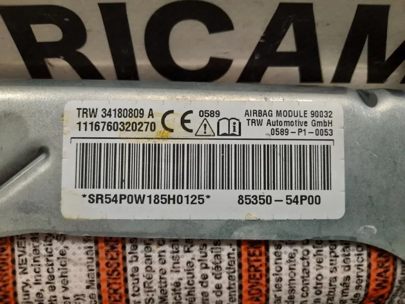 Air-bag Sedile ANT DX 8535054P00 Suzuki Vitara II 2015