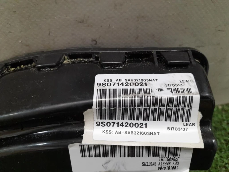 Air-bag Sedile ANT SX 51703137 Alfa Romeo 159 2006