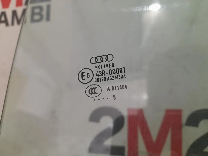 Cristallo Scendente Porta POST SX 8X4845205 Audi A1 8XF Sportback 2015