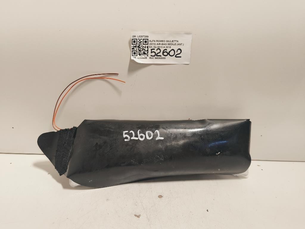 Air-bag Sedile ANT SX L0207269 Alfa Romeo Giulietta 2013