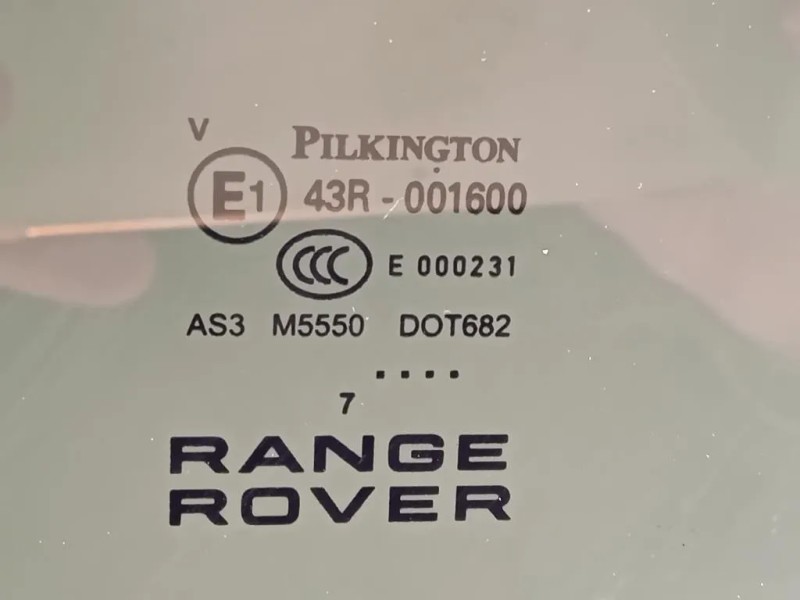 Cristallo Scendente Porta POST SX LR058836 Land Rover Discovery V Sport 2019