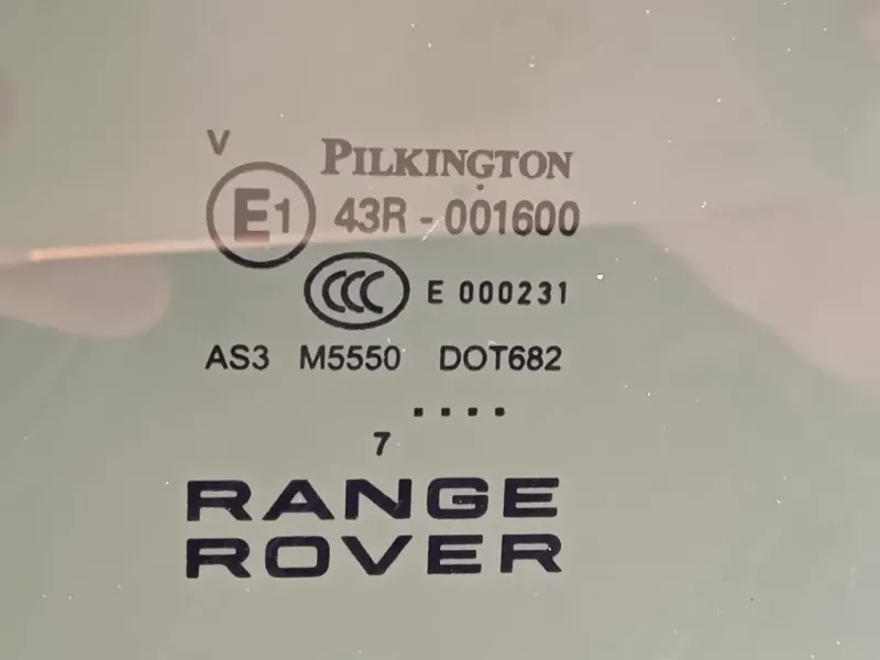 Cristallo Scendente Porta POST SX LR058836 Land Rover Discovery V Sport 2019