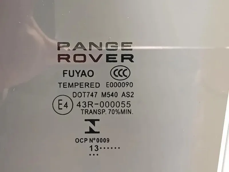 Cristallo Scendente Porta POST SX LR026715 Land Rover Range Rover Evoque I 2011