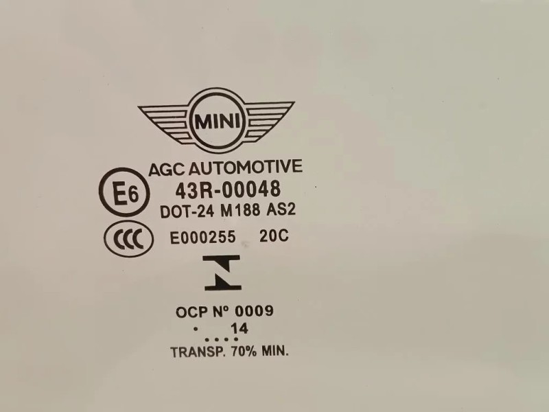 Cristallo Scendente Porta POST SX  Mini MINI ONE F55 2014