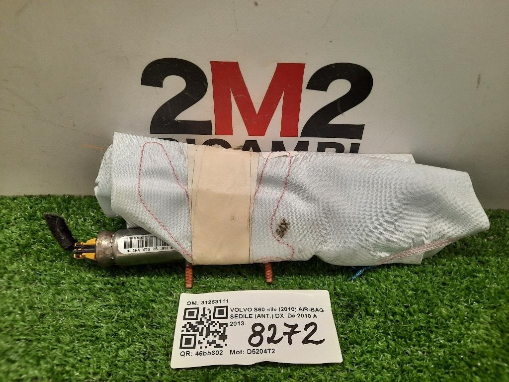 Air-bag Sedile ANT DX 31263111 Volvo S60 II 2010