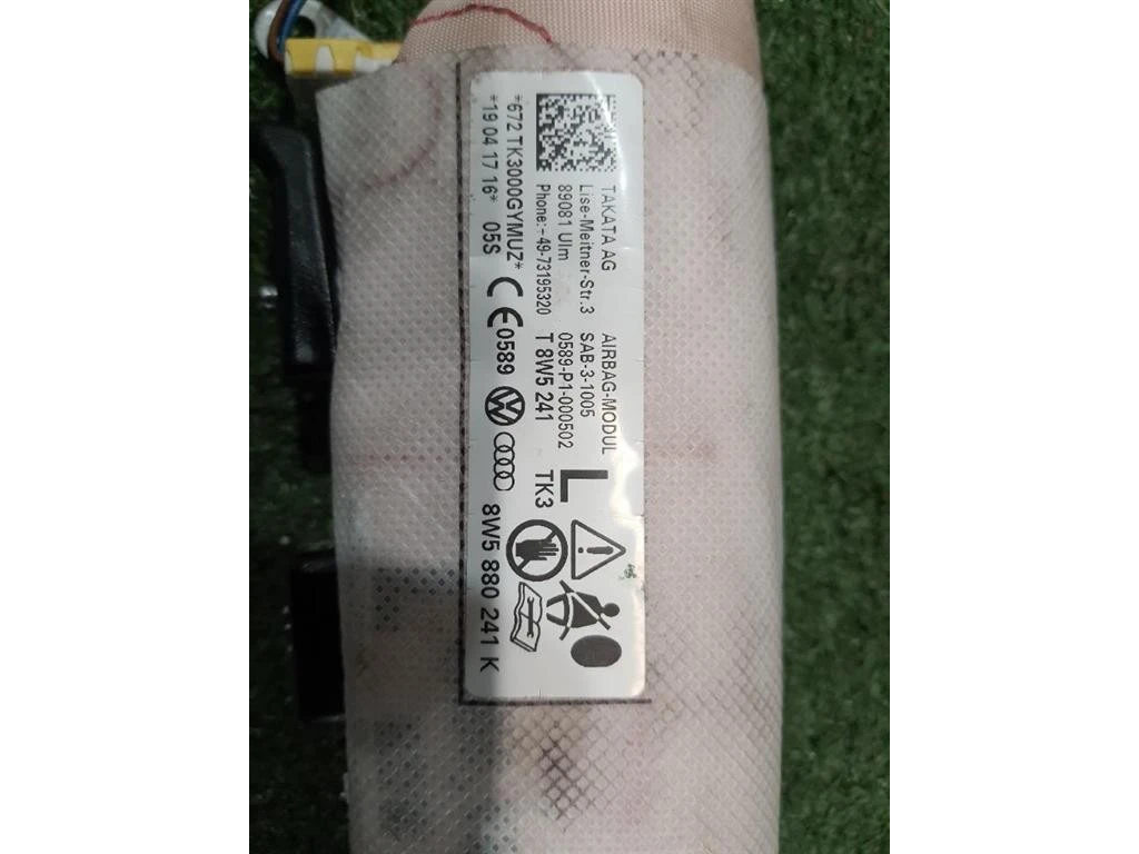 Air-bag Sedile ANT SX 8W5880241K Audi A4 8W2 2015