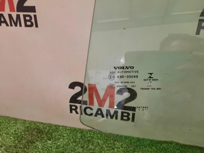 Cristallo Scendente Porta POST SX 31278113 Volvo V40 II 2012