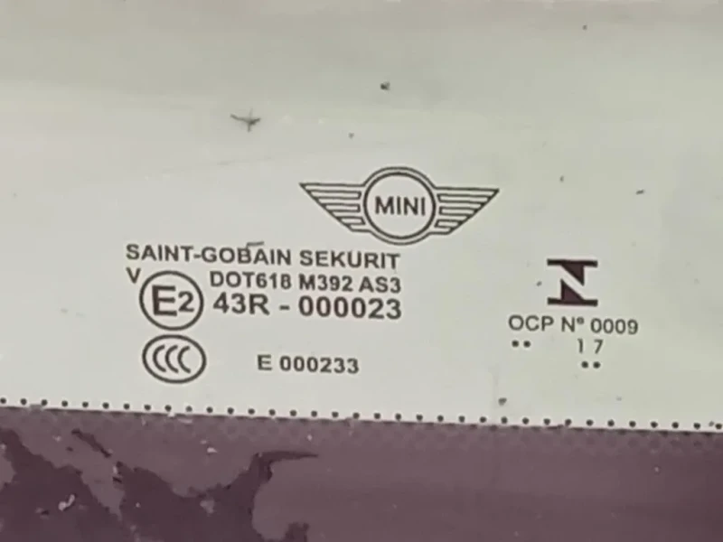 Cristallo Tetto Centrale CRISTALLO TETTO CENTRALE Mini MINI Cooper R56 2007