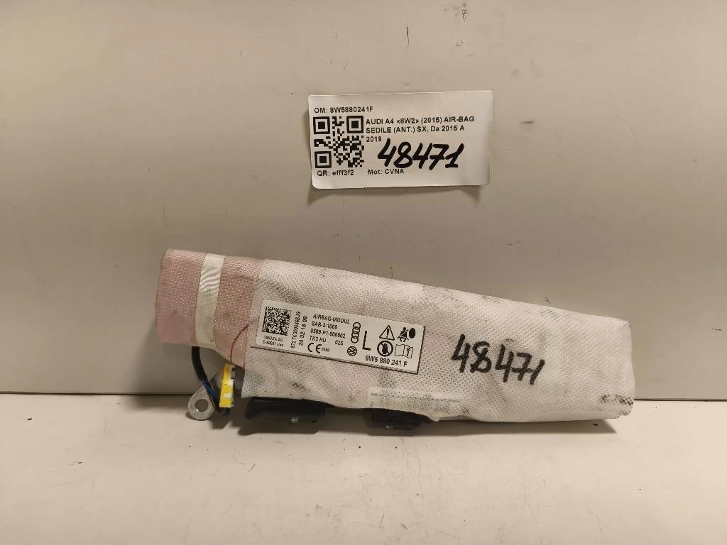 Air-bag Sedile ANT SX 8W5880241F Audi A4 8W2 2015