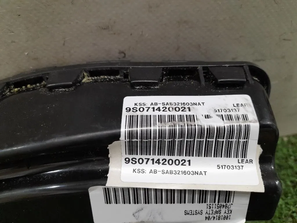 Air-bag Sedile ANT SX 51703137 Alfa Romeo 159 2006