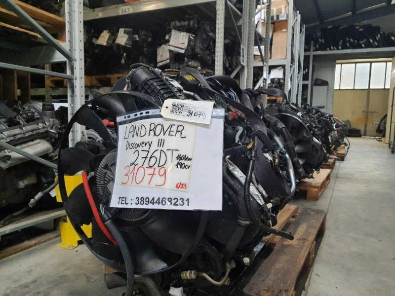 Motore Semicompleto 276DT 190CV 140KW Land Rover Discovery III 2005