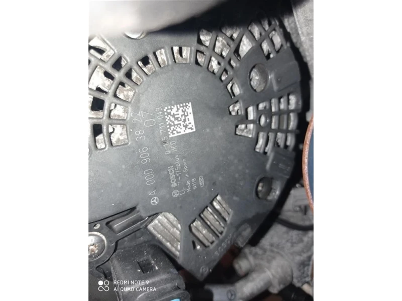 Motore Semicompleto 607951 K9K 109 CV 80 KW Mercedes Classe A W176 2013