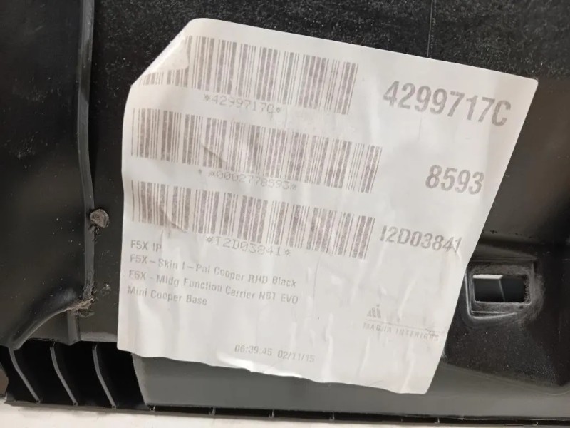 Cruscotto  Mini MINI ONE F55 2014