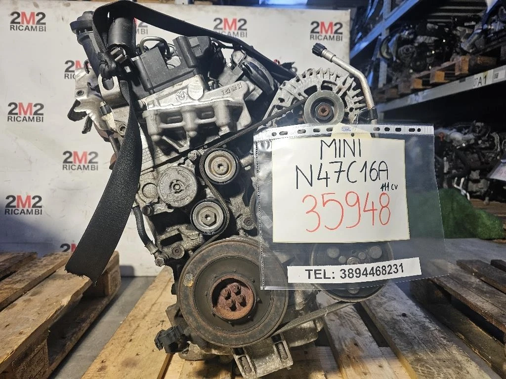 Motore Semicompleto N47C16A 111CV 82KW Mini Countryman Cooper R60 2010