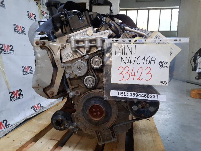 Motore Semicompleto N47C16A 111CV 82KW Mini MINI Clubman R55 2011