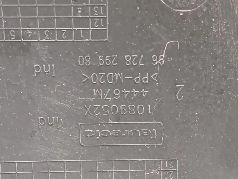 Cruscotto 16100355ZD Peugeot 2008 I 2016