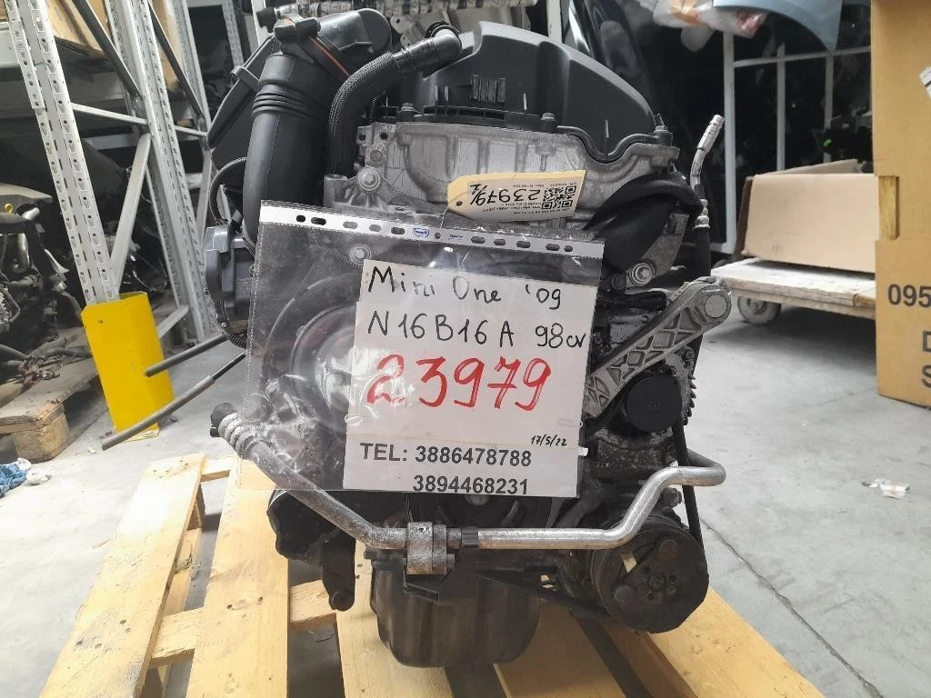 Motore Semicompleto N16B16A 98 CV 72 KW Mini MINI ONE R56 2007