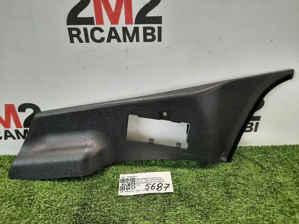 Cruscotto Parte INF DX 1706840277 VANO PIEDI Mercedes Classe SLK R170 1997