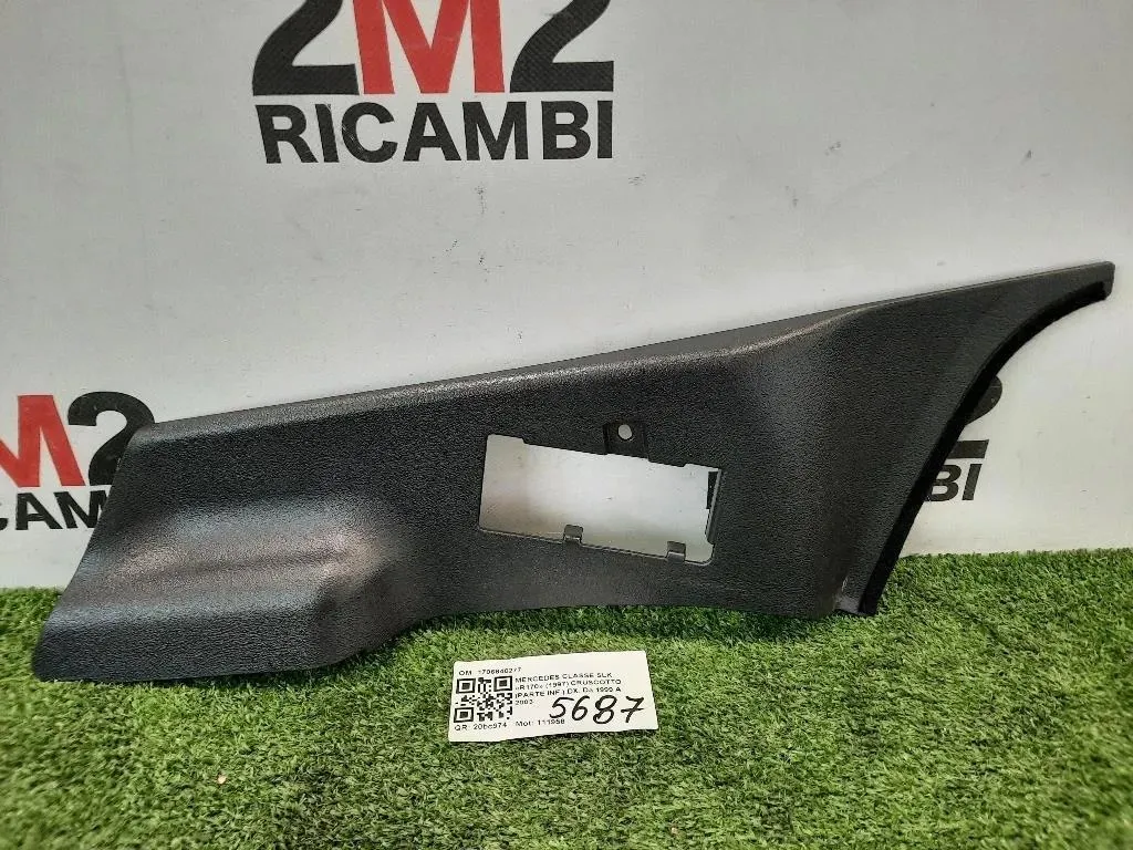 Cruscotto Parte INF DX 1706840277 VANO PIEDI Mercedes Classe SLK R170 1997