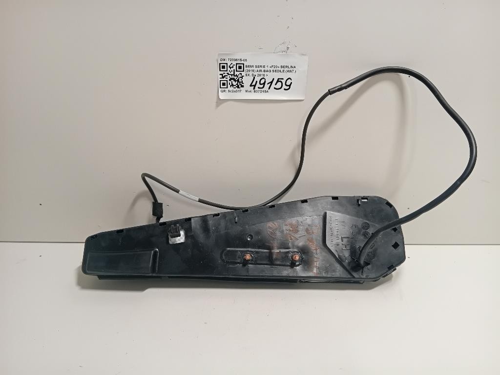 Air-bag Sedile ANT SX 7239615-06 Bmw Serie 1 F20 Berlina 2015