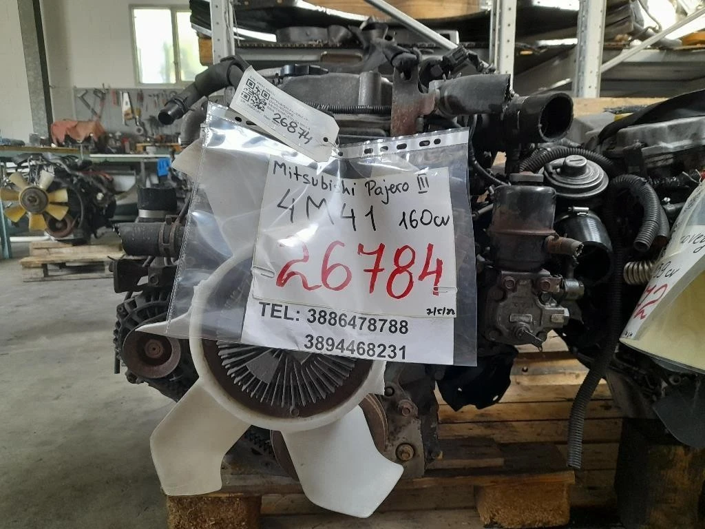 Motore Semicompleto 4M41 160CV Mitsubishi Pajero III 2000