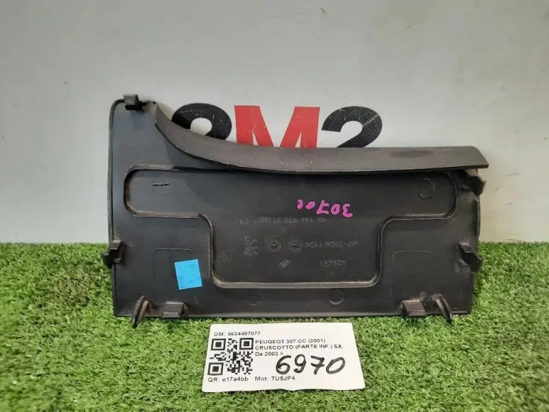 Cruscotto Parte INF SX 9634497077 SX Peugeot 307 CC 2001