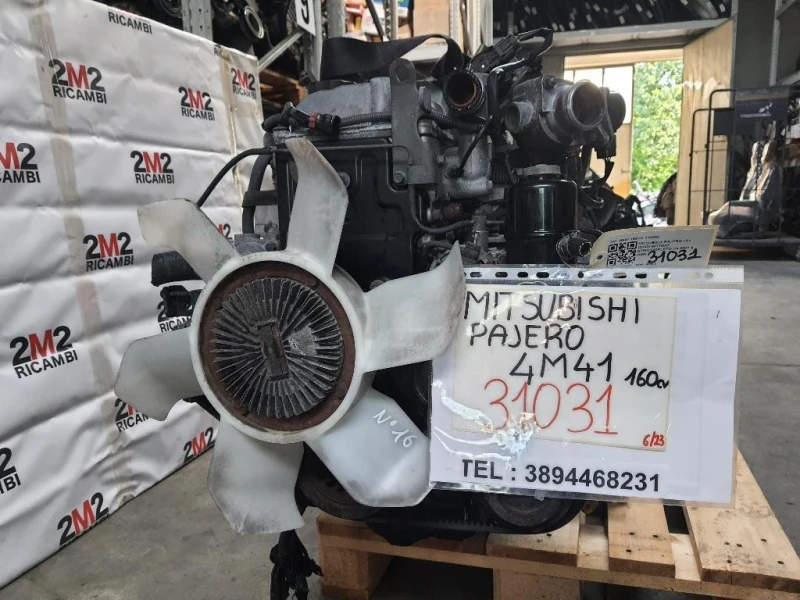 Motore Semicompleto 4M41 160CV 118KW Mitsubishi Pajero III 2000