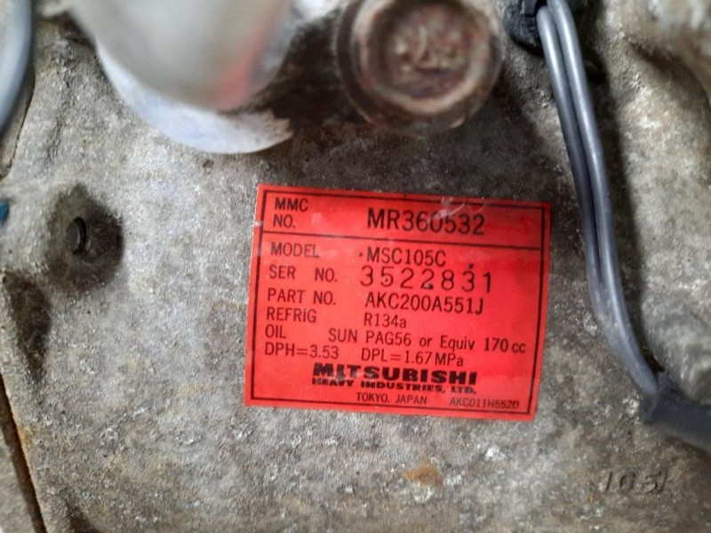 Motore Semicompleto 4D56T 116CV 85KW Mitsubishi Pajero Sport 1998