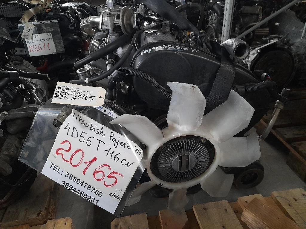 Motore Semicompleto 4D56T 116 CV 85 KW Mitsubishi Pajero Sport 1998