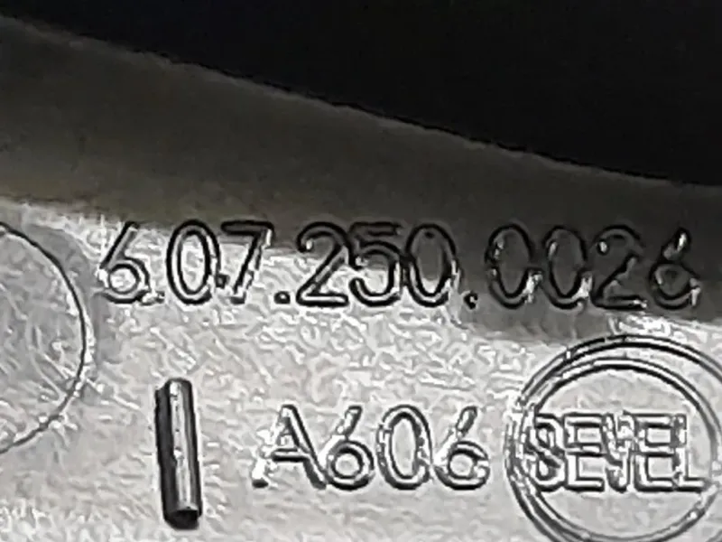 Cuffia DI Rivestimento LEVA Cambio 6072500026 Citroen Jumper III 2014