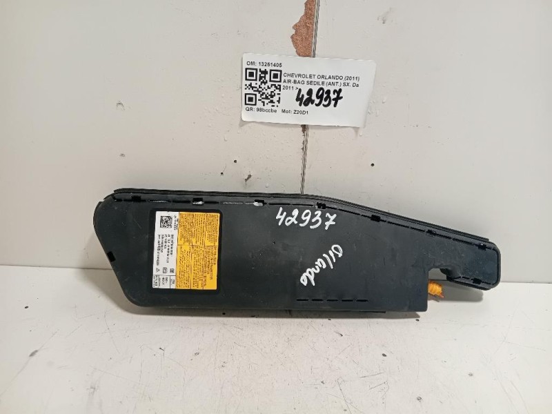 Air-bag Sedile ANT SX 13251405 Chevrolet Orlando 2011
